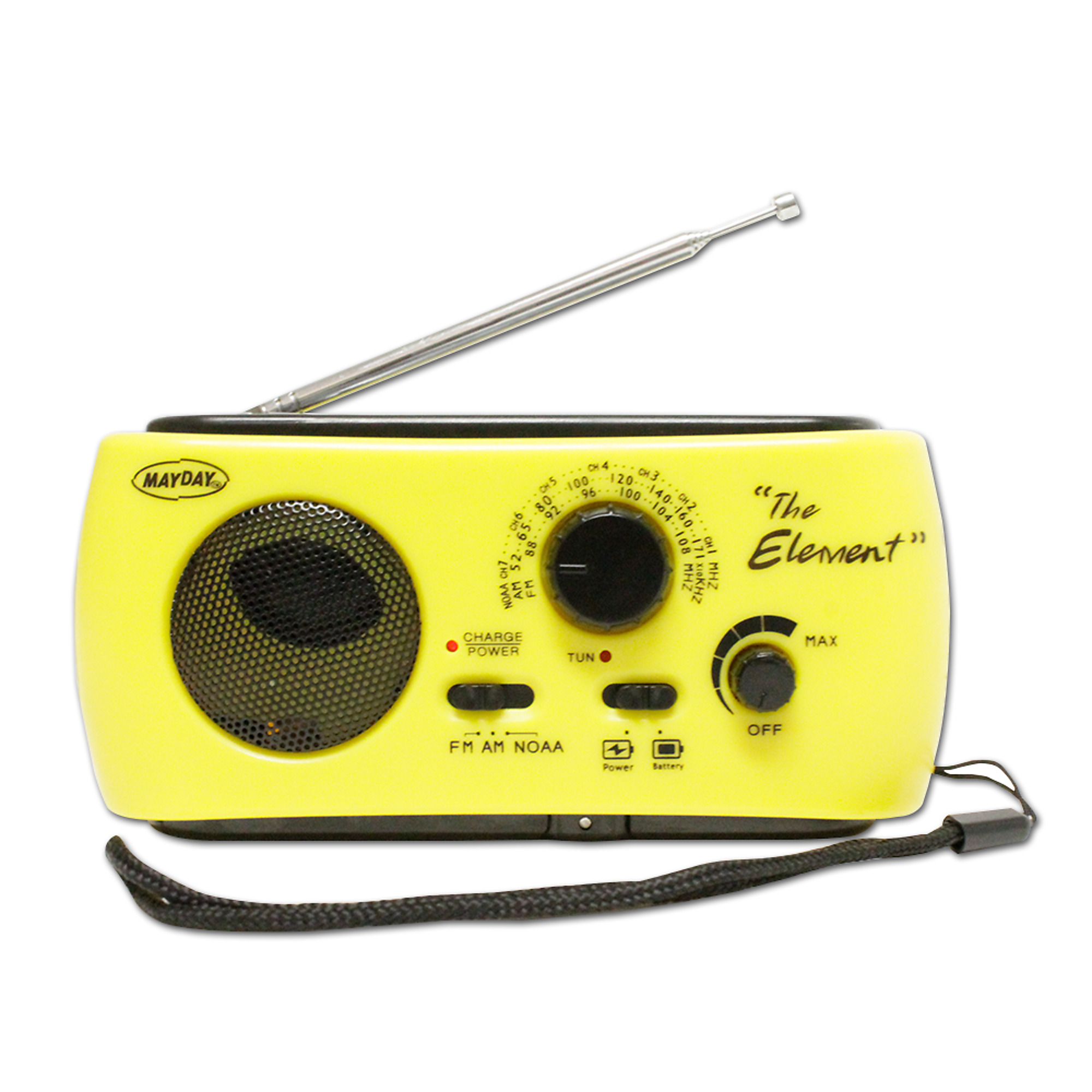 Ready America, The Element Dynamo Powered Radio Flashlight, Pieces (qty.) 1 Model# 10200